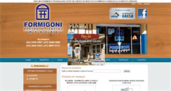 Desktop Screenshot of formigoniportas.com.br